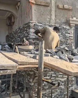 Good Stone Lining Workers.
