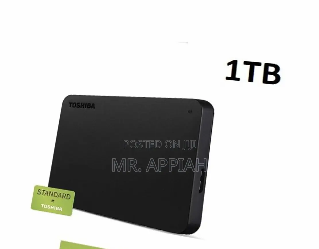 Purchase Classic Toshiba External Drive 1TB(Black) 