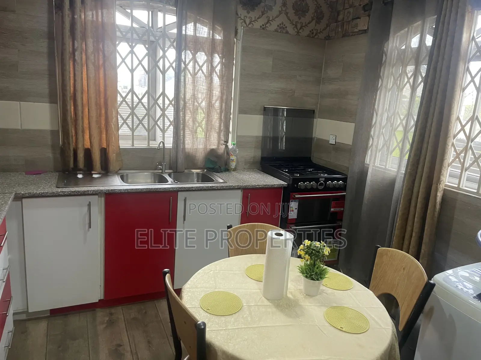 Furnished 2bdrm House in Hfc Estate, Tema Metropolitan for rent