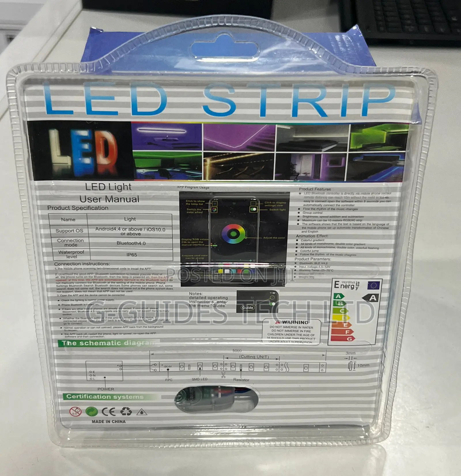 Smart Led Strip Lights, Usb Smart Bluetooth Led Strip Lights
