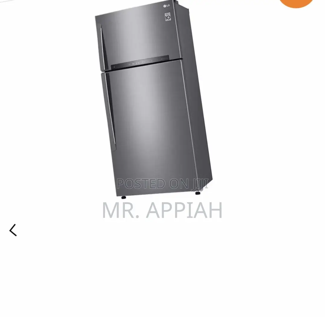Long Lasting LG GN-H722HLHU Top Mount Freezer Fridge,Gray