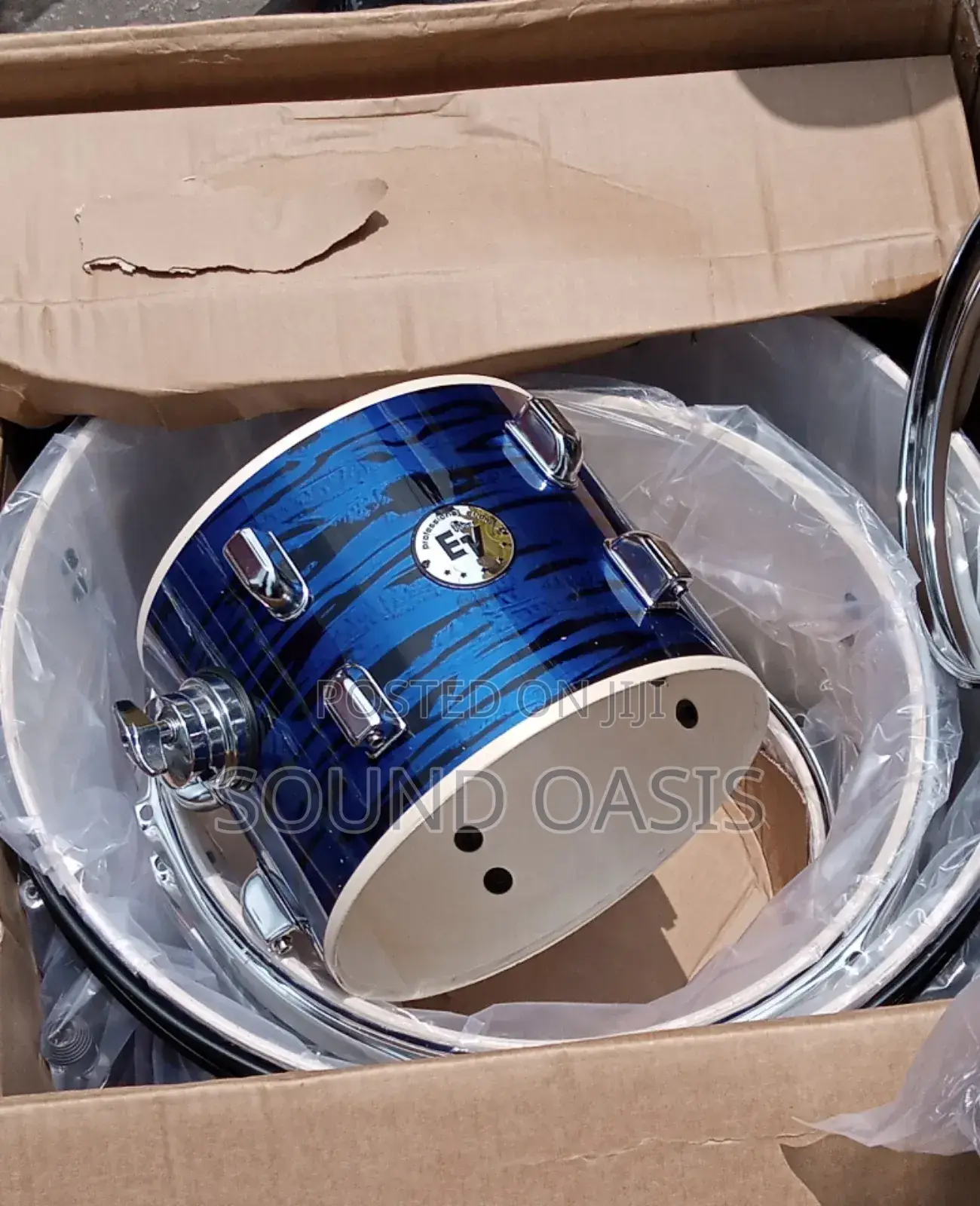 Ev 5-Set Drumset Blue