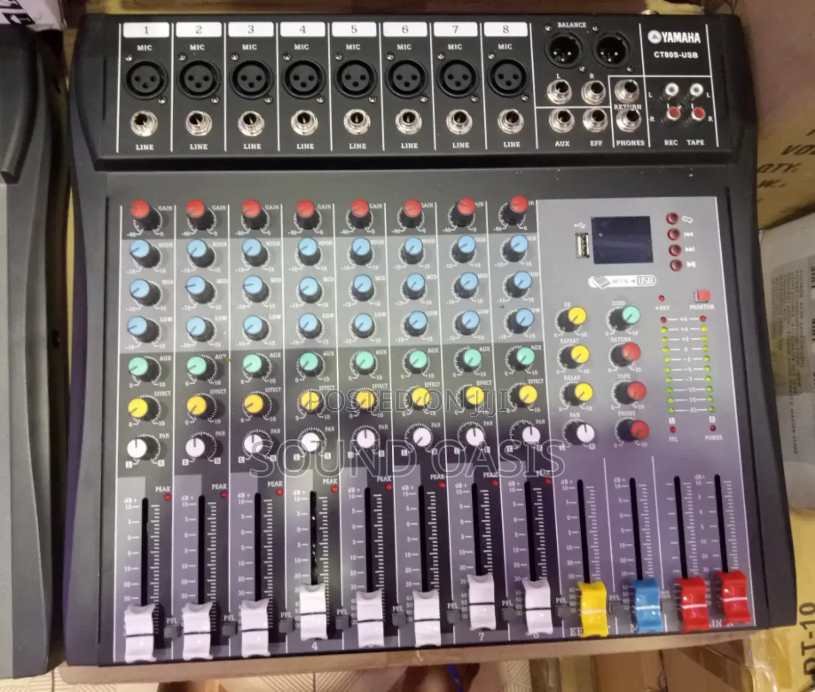 Yamaha CT-80S 8-Channel Raw Mixer Console