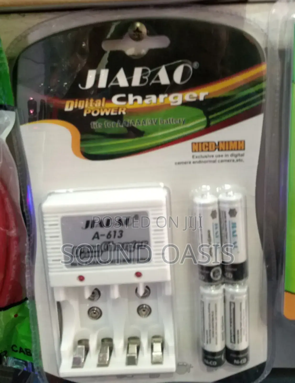 Jiabao a-613 Charger With Batteries