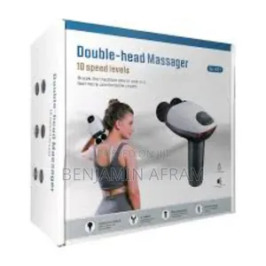 Wireless Double Head Gun Massager