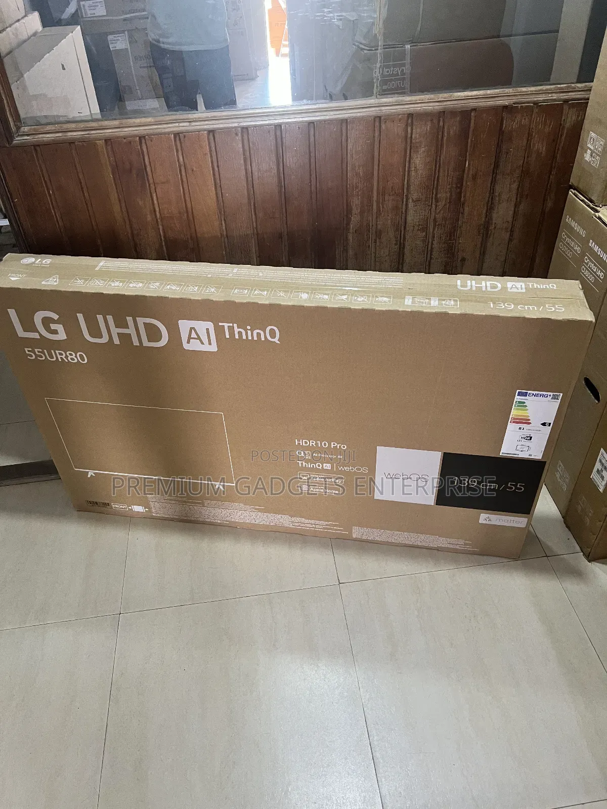 Lg Uhd Tv 55ur80 55" Smart Tv | Webos | Thinq Ai |