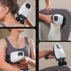 Wireless Digital Double Head Gun Massager