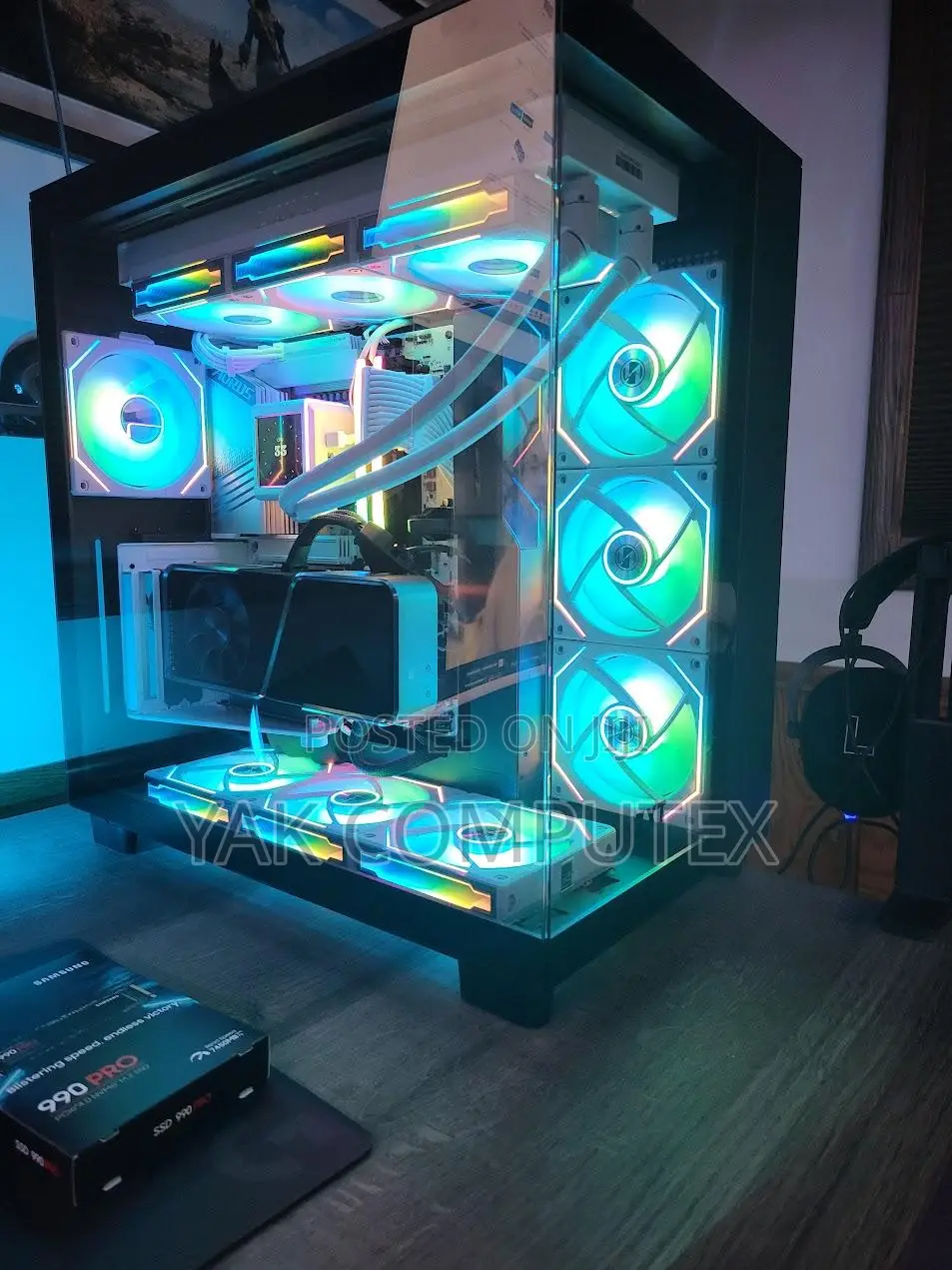 New Desktop Computer 64GB AMD Ryzen 7 SSD 1T