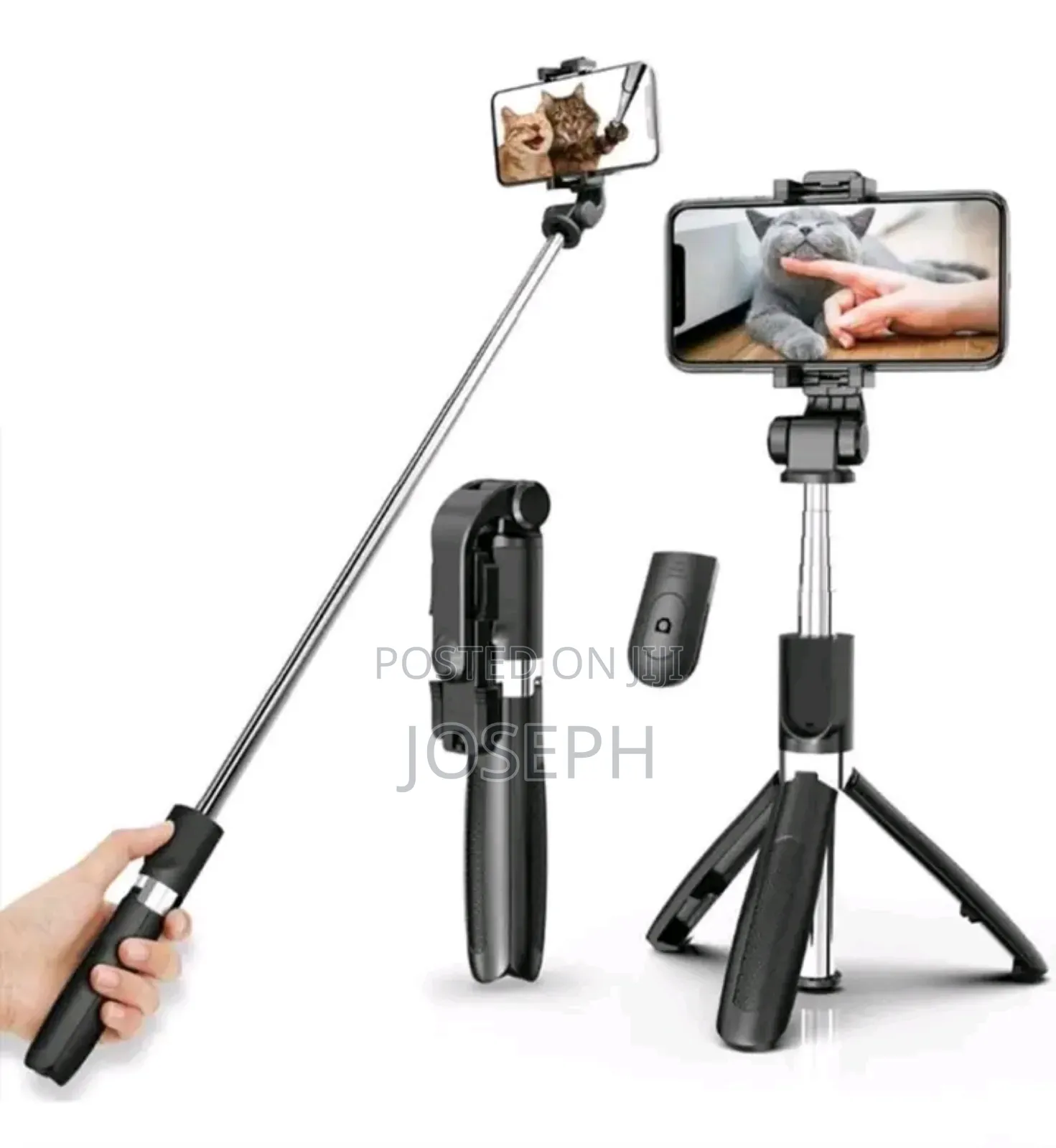 Selfie Stick With Light