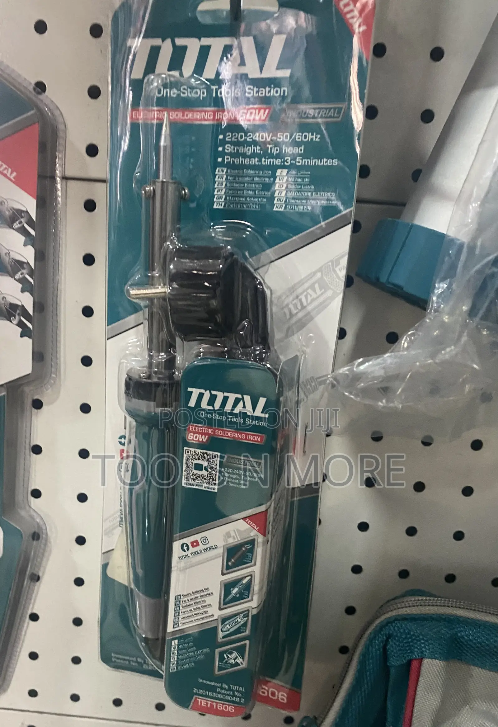 TOTAL Electric Soldering Iron 60W