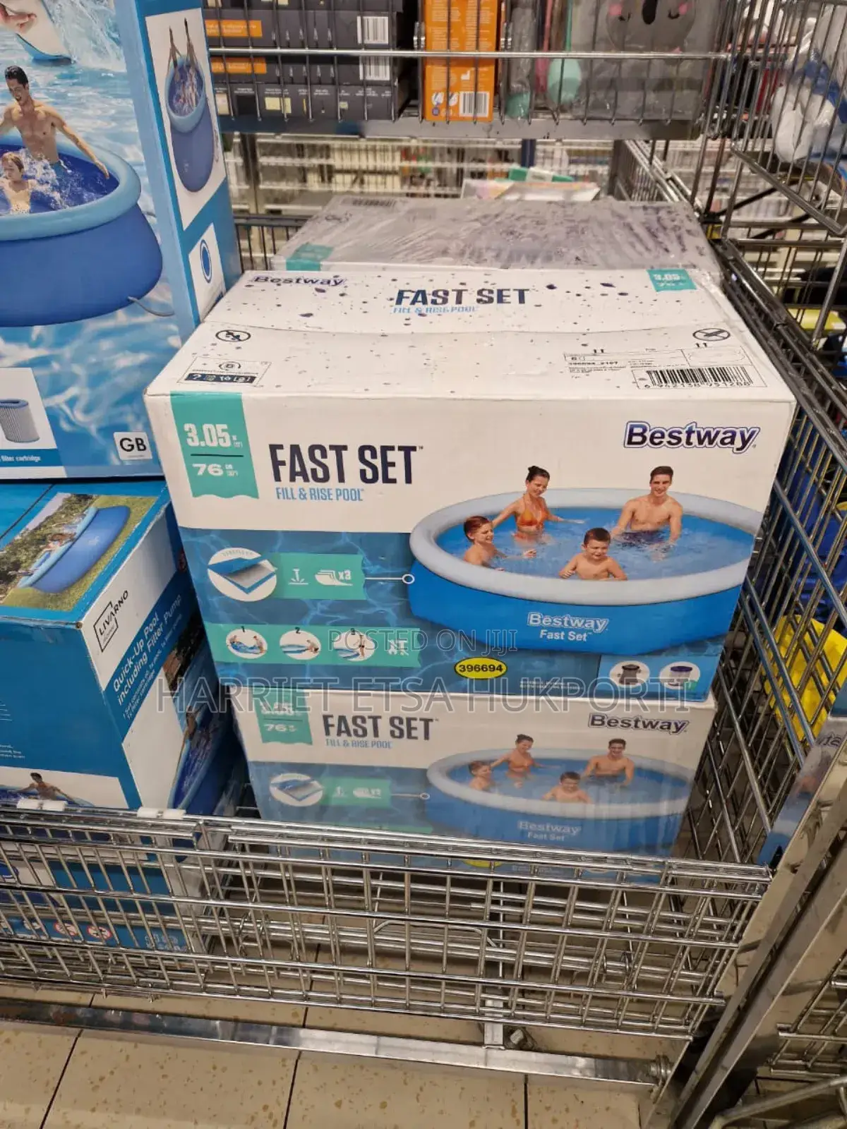 10feetx26 Best Way Brand New Fast Set Swimming Pool From Uk