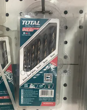 TOTAL HSS Twist Drill Set 6pcs