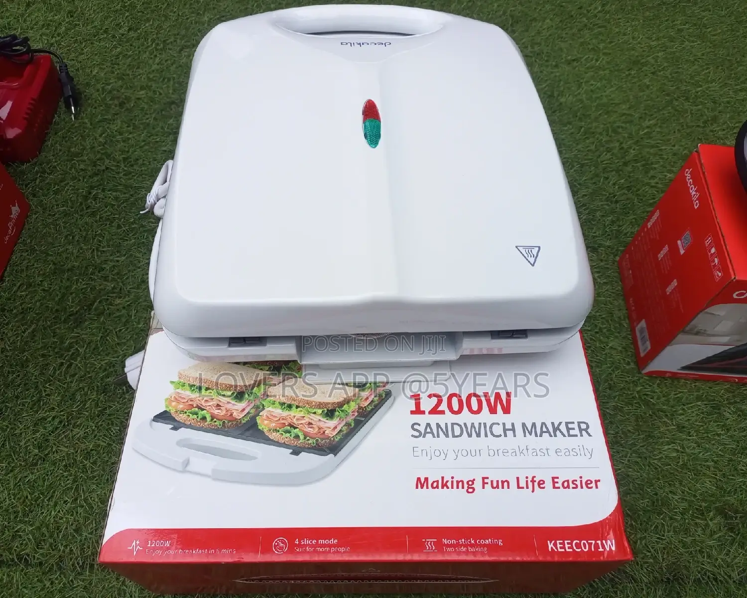 1200w Decakila Sandwich Maker Quality Sandwich Maker.