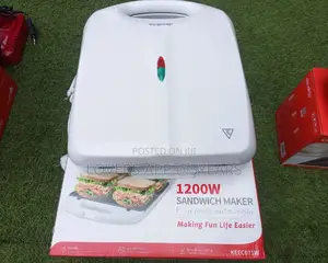 Decakila 1200watts Sandwich Strong Sandwich Maker Available.