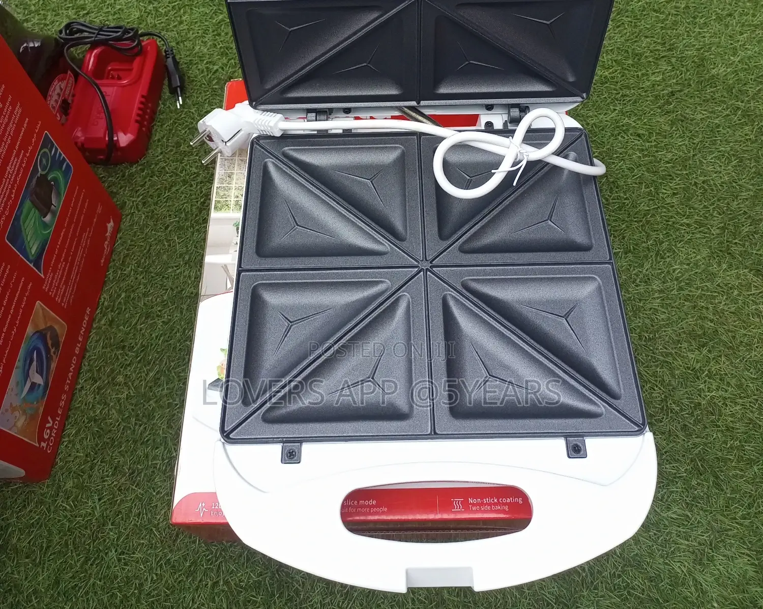 Powerful 1200w Sandwich Sandwich Decakila Breakfast Easily.