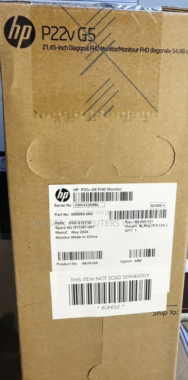 New Desktop Computer HP 290 G9 All-in-One 16GB Intel Core i5 SSD 512GB