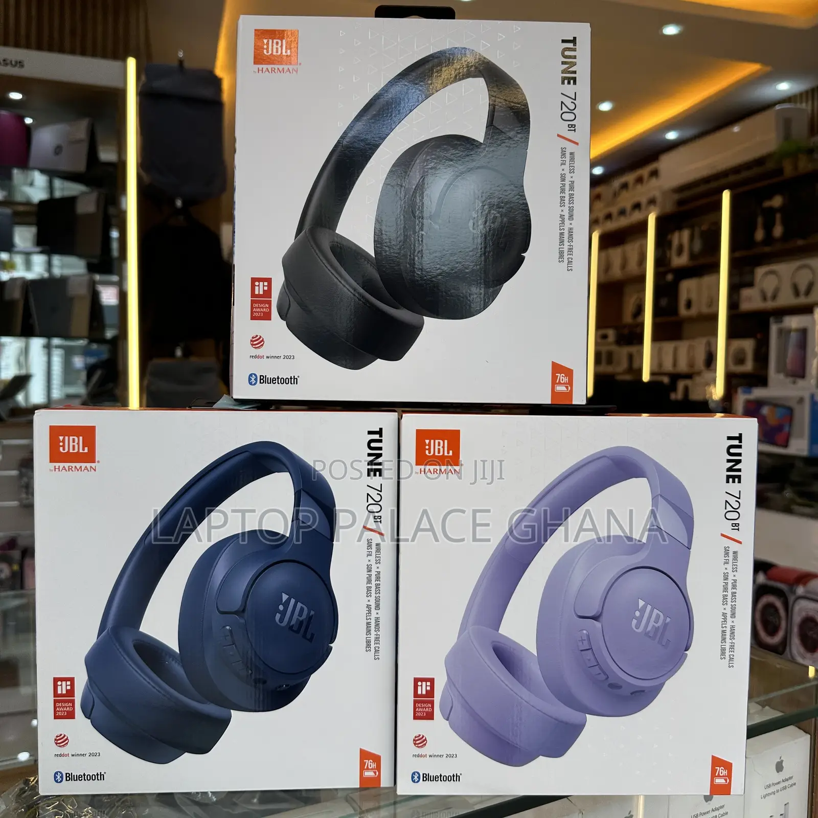 JBL Tune 720bt - Wireless Over-Ear Headphones