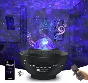 Galaxy Projector With Bluetooth Speaker and Remote Control