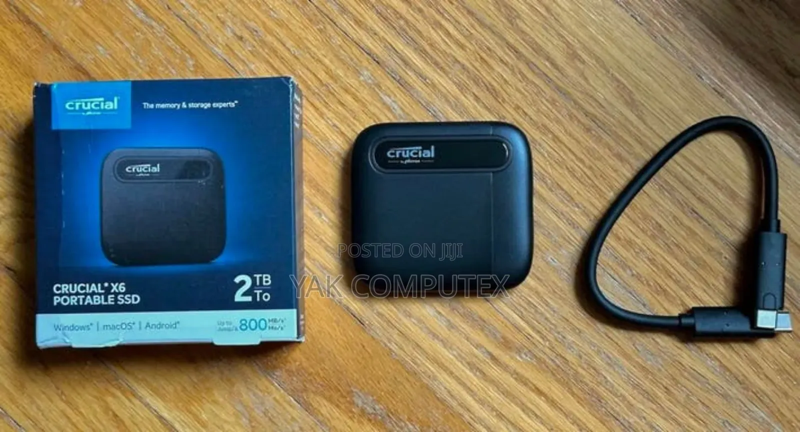 2TB Crucial M.2 External SSD Drive