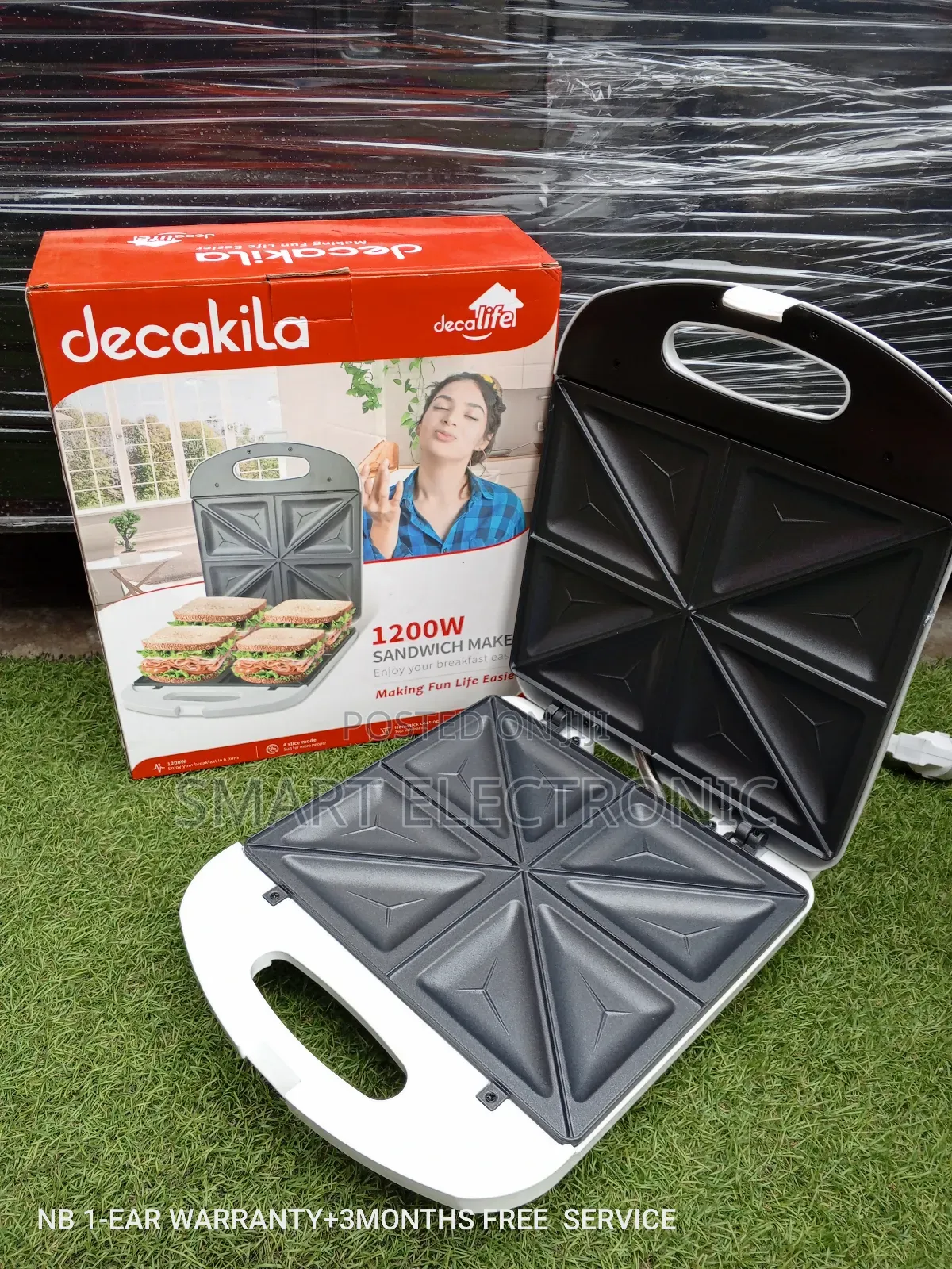 Decakila Sandwich Maker Sandwich Maker