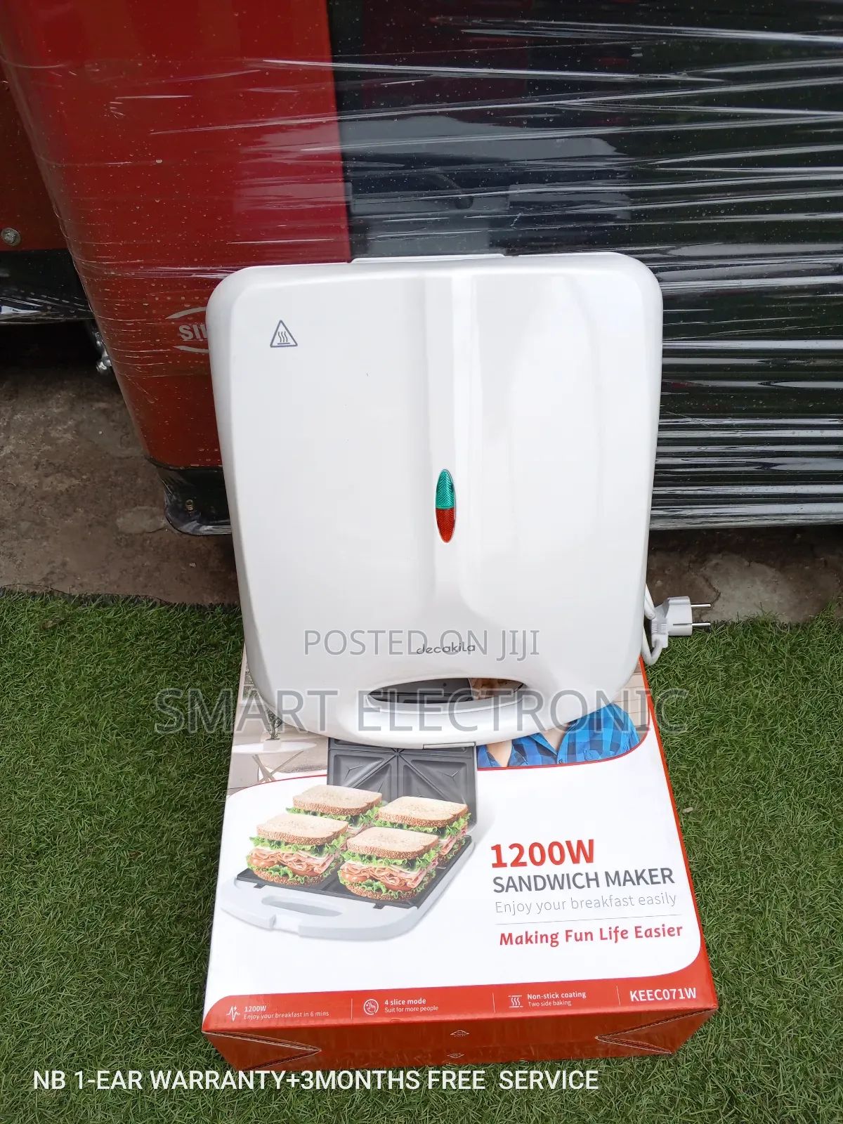 1200W Decakila Sandwich Maker Sandwich Maker
