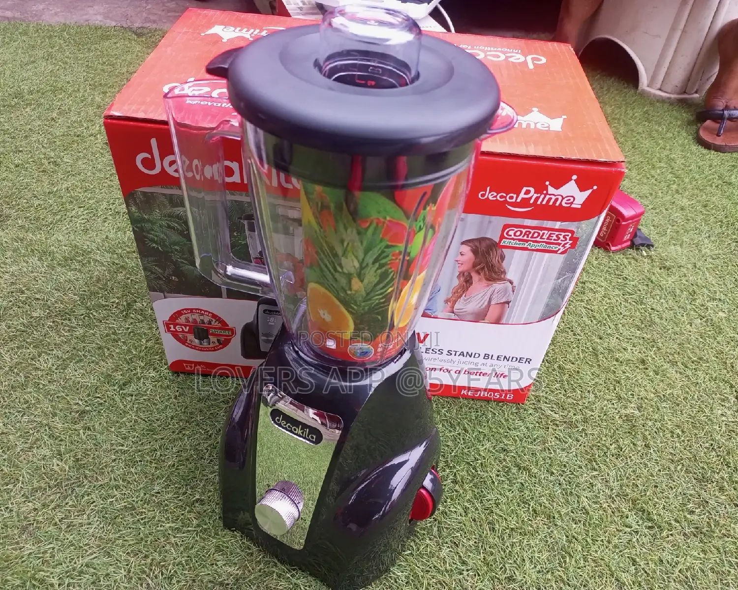 Buy Decakila 16v Cordless Stand Blender Stand Blender Blende