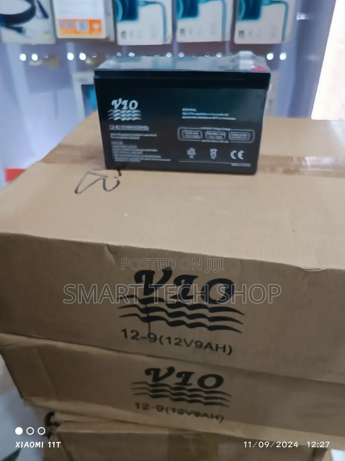UPS Battery 12V 9ah / 20HR Initial Current Less Than 2.7a