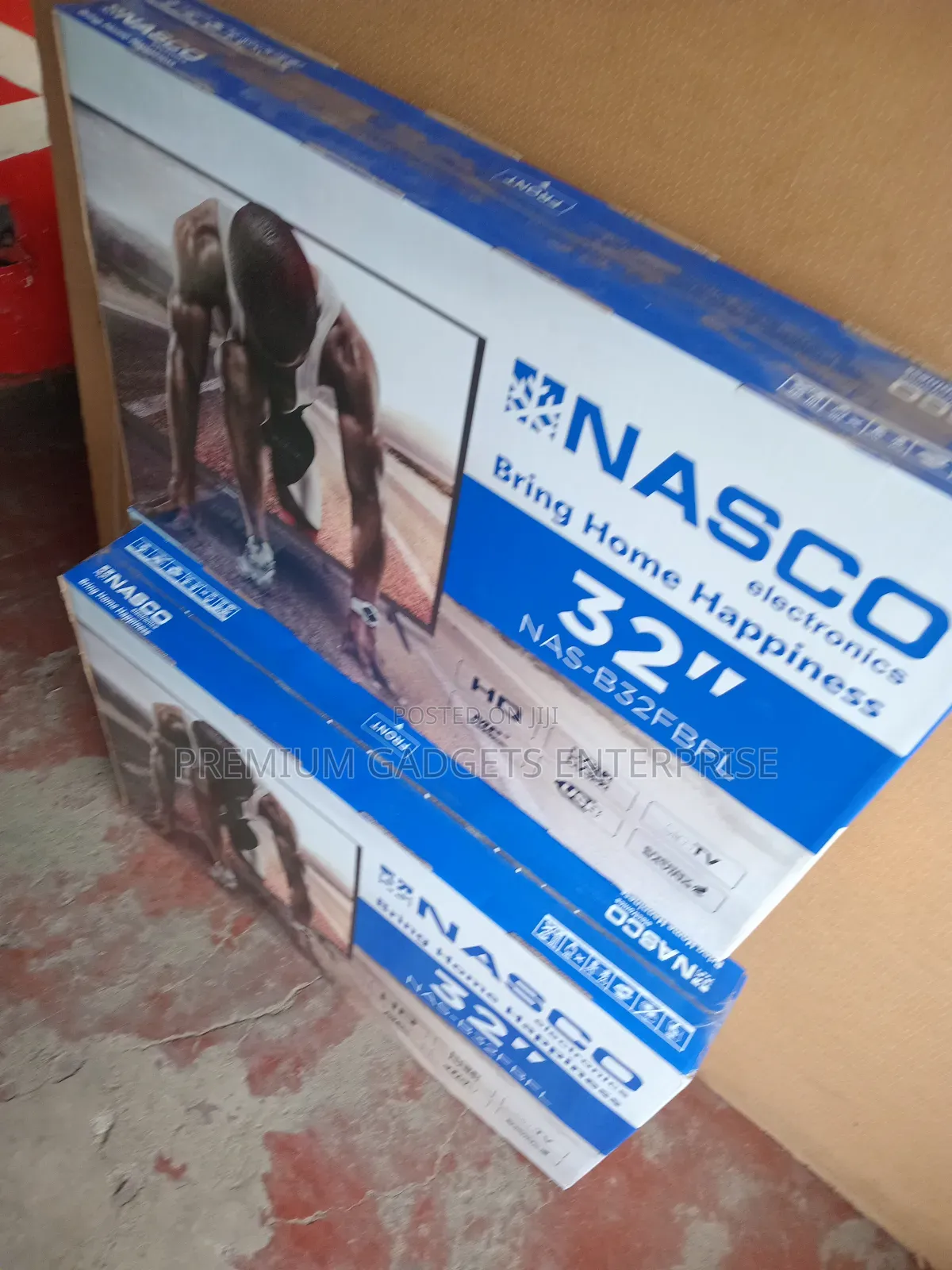 Nasco NAS-B32FB 32 Inches Digital Satellite TV