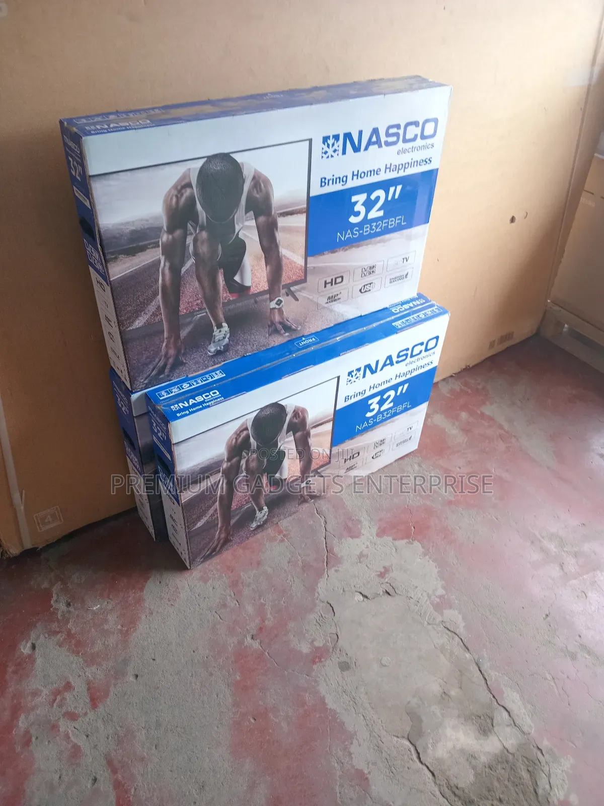 Cutting-edge Technology, 32" Nasco Digital Sat Fhd Tv