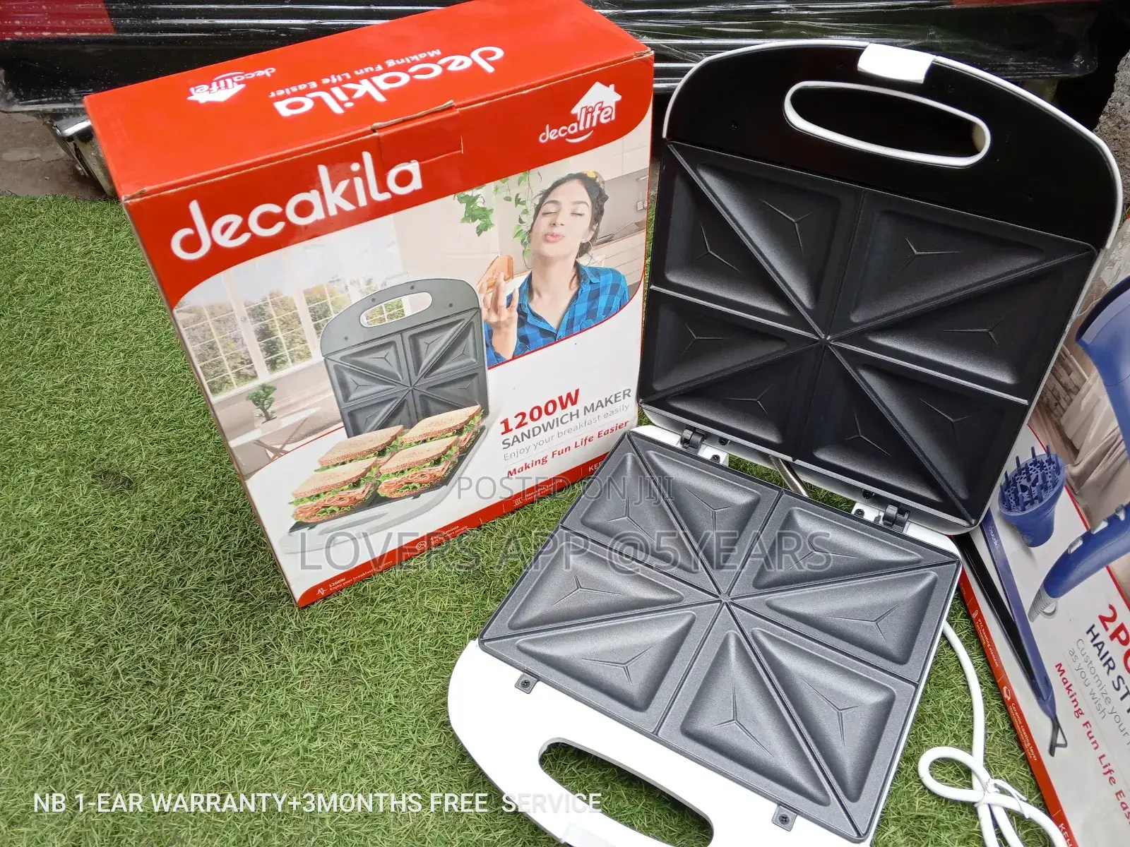 Buy Sandwich 1200w Decakila Sandwich Maker Quality Brand.
