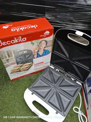 Buy Sandwich 1200w Decakila Sandwich Maker Quality Brand.