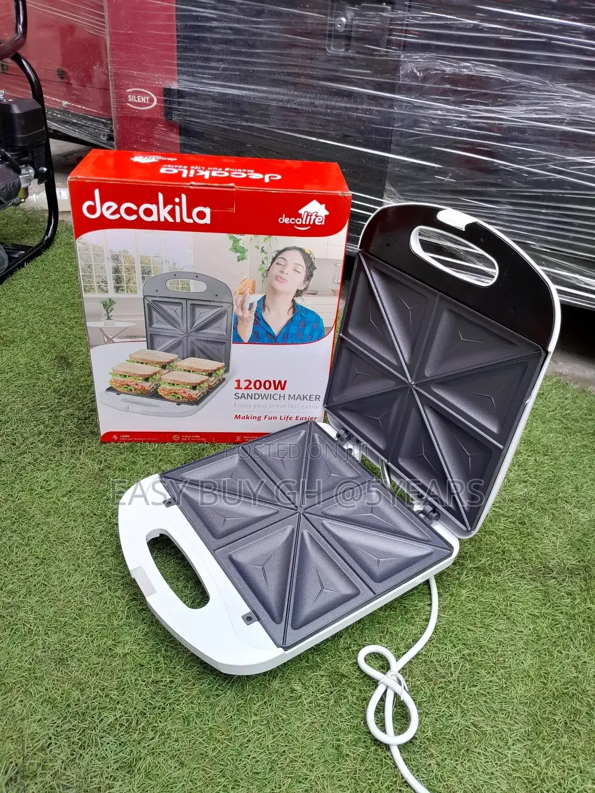 Brand New Decakila Sandwich Maker Sandwich Maker