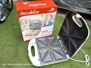 Reliable Sandwich Maker Decakila Sandwich Maker 1200watts