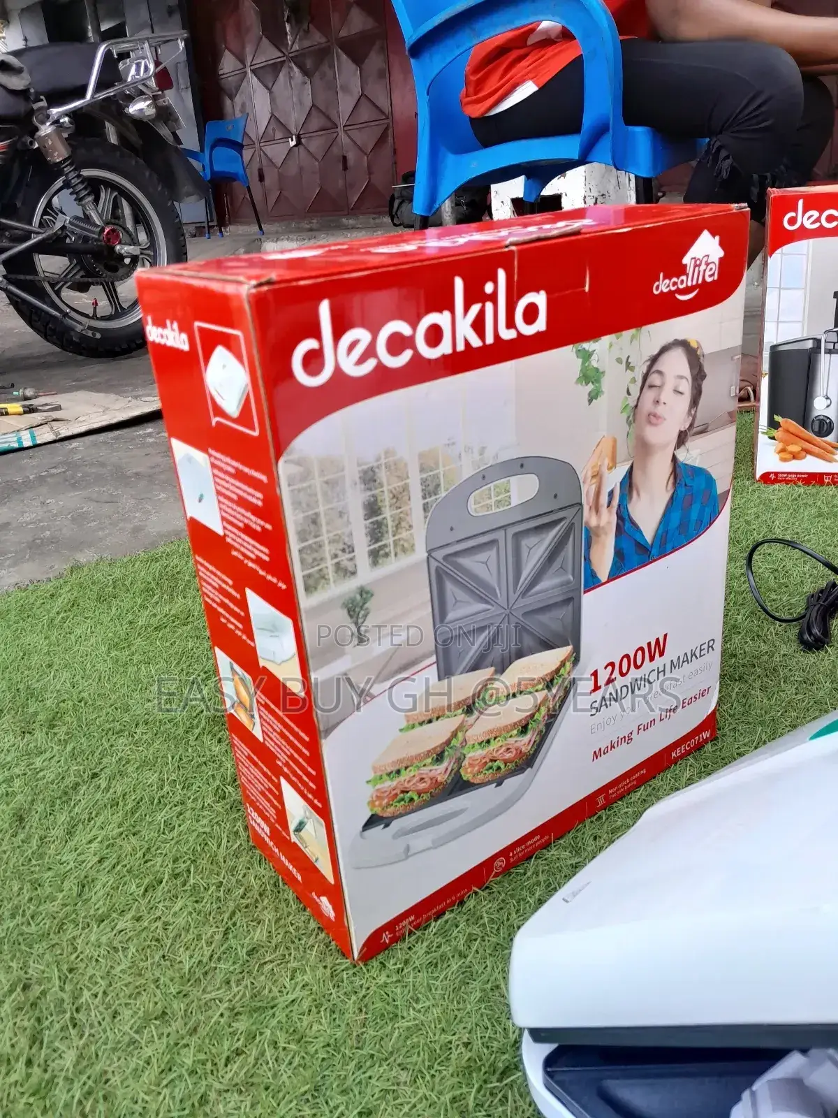 1200W Decakila Sandwich Maker Sandwich Maker