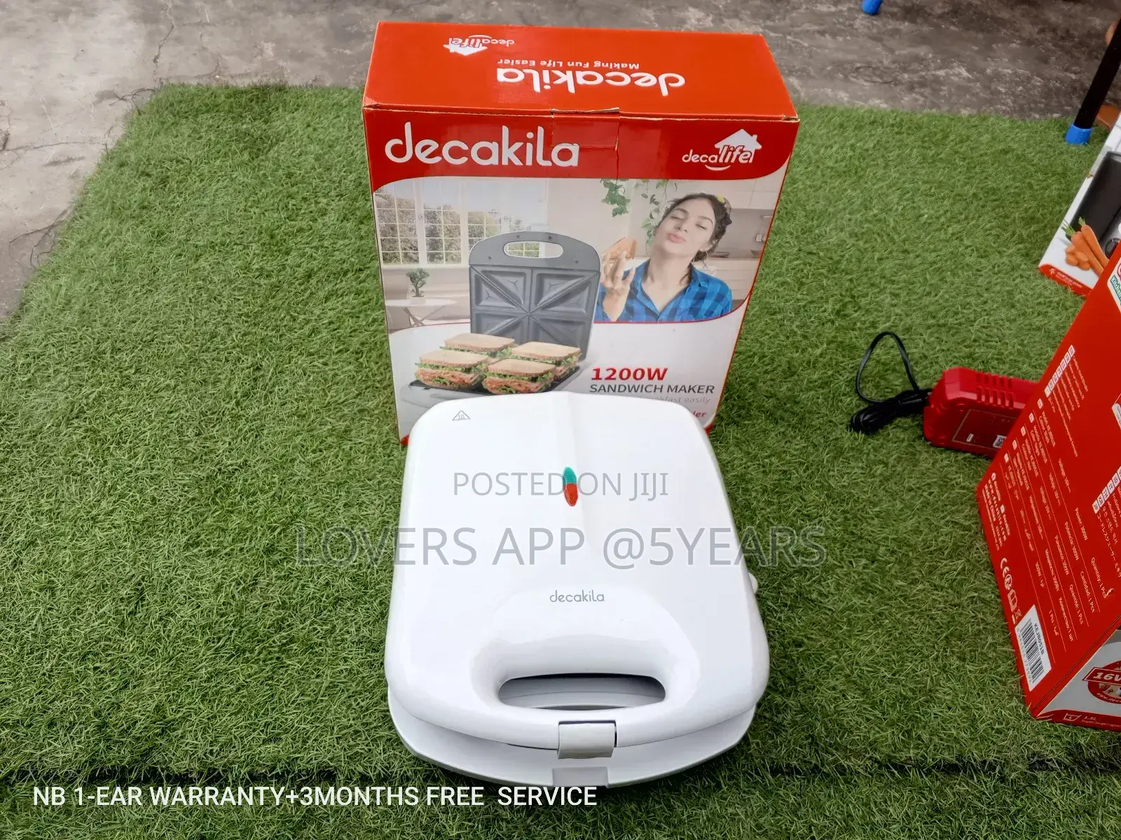 Sandwich Maker 1200w Decakila Sandwich Make Affordable Price