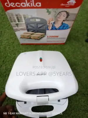 Quality and Affordable Price Decakila 1200w Sandwich Maker.
