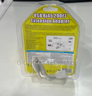USB Rj45 Extension Adapter 200ft, 60M USB Rj45 Extender