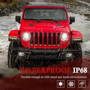 Jeep Wrangler Fender Lights 2018-2022