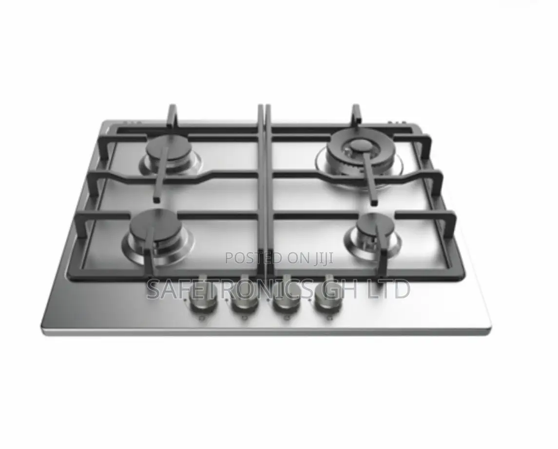 Auto Ignition Midea 4-Burner-Gas-Hob-60g40me (Gray)