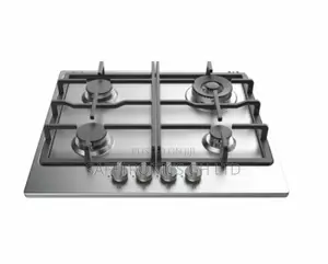 Auto Ignition Midea 4-Burner-Gas-Hob-60g40me (Gray)