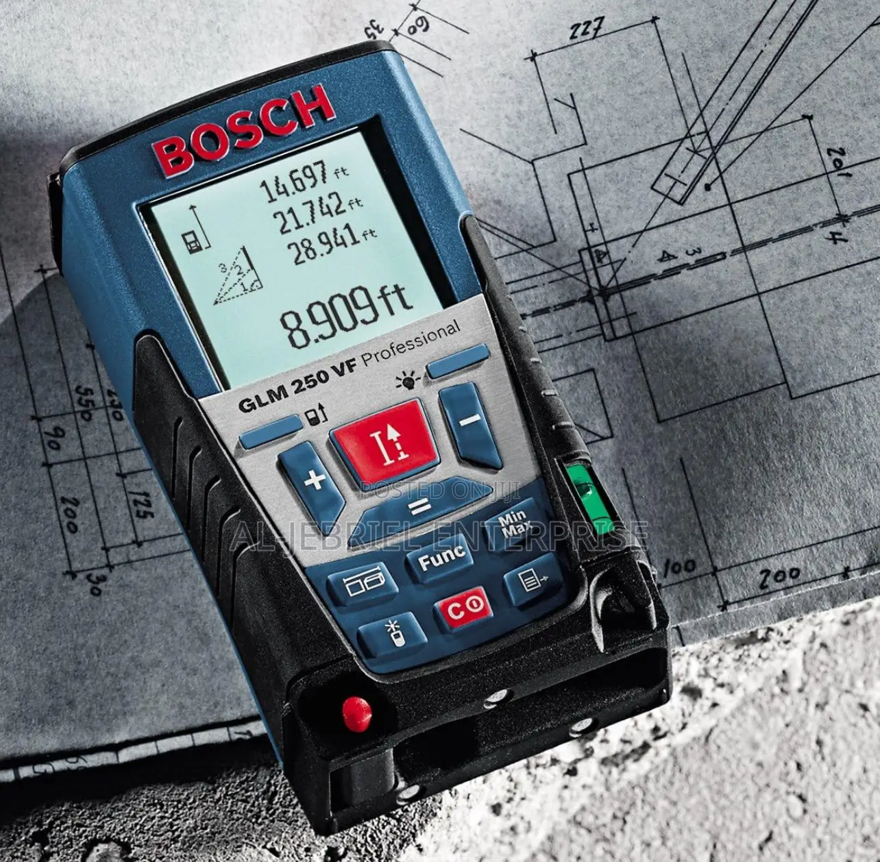 Bosch GLM 250 VF Professional Laser Measure