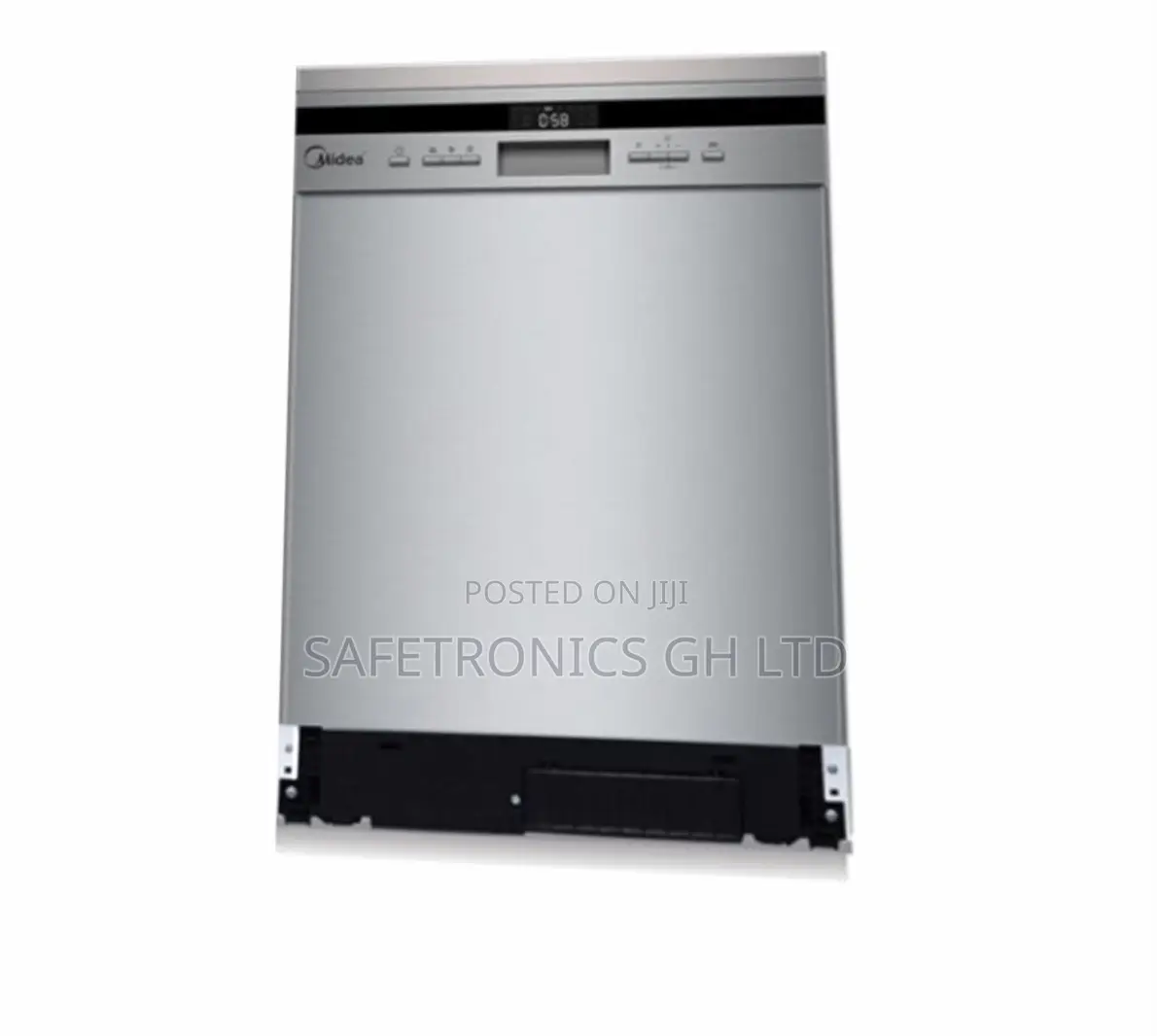 Energy Efficient WQP12-7713E Midea 12-Plate Dishwasher