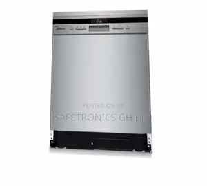 Energy Efficient WQP12-7713E Midea 12-Plate Dishwasher
