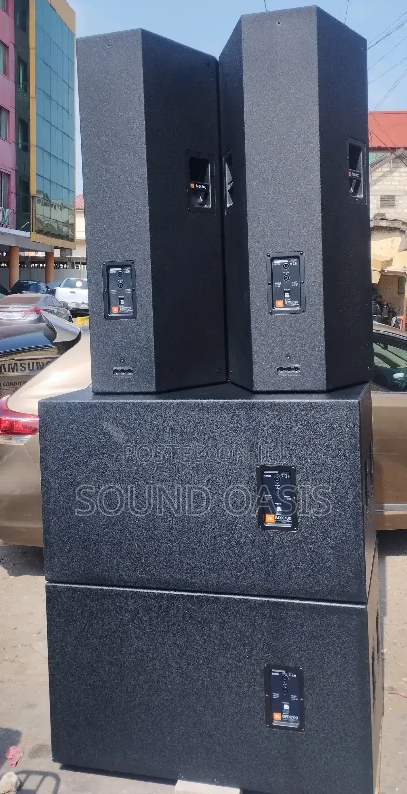 Full Set of JBL Speakers and Amplifiers