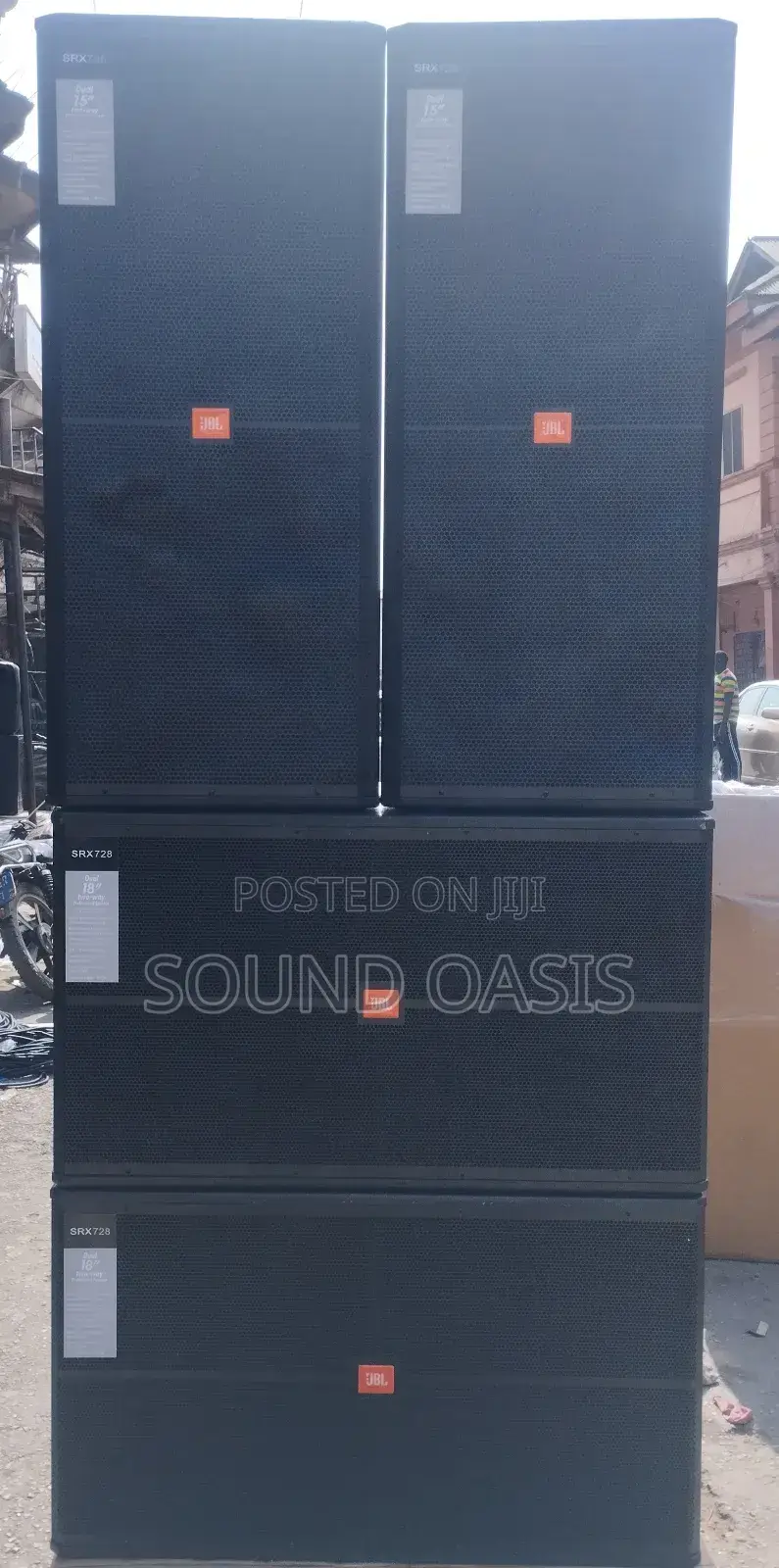 Full Set of JBL Speakers and Amplifiers