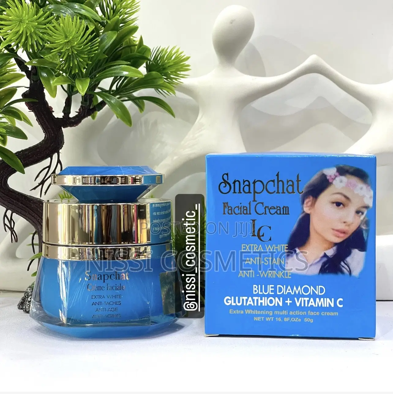 Snapchat Lightning Face Cream