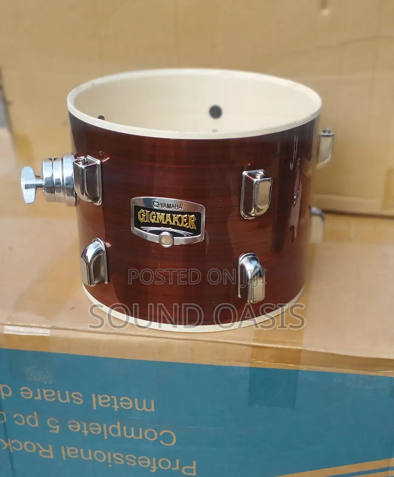 Yamaha Gigmaker 5-piece Drumset (Brownish)