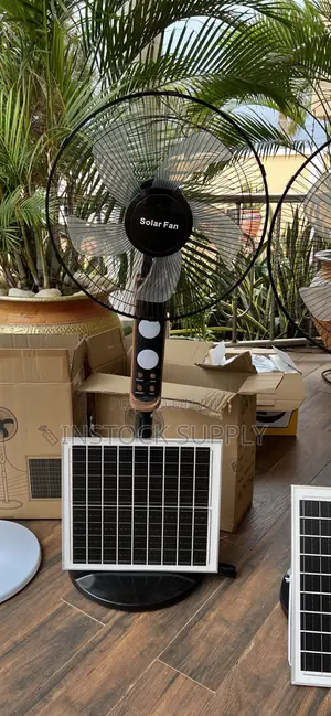 Rechargeable Fan + Solar + Mosquito Away