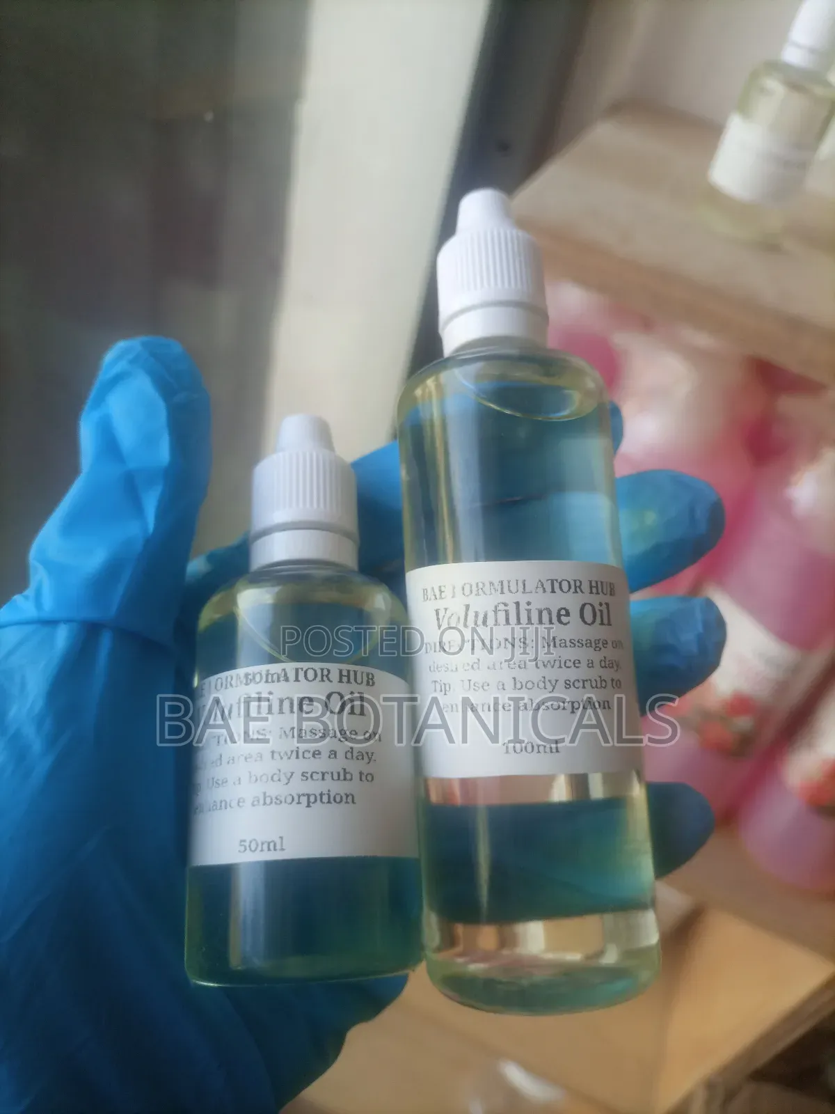 Volufiline Oil 50ml for Breast and Butt Enhancement