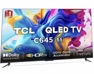 Designed Quality 55 Inches TCL Qled Smart C645 Tv
